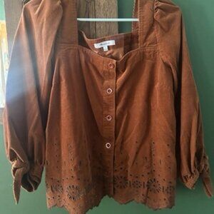 Madewell corduroy shirt L